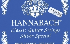 Corzi chitară clasică Hannabach Corzi chitara clasica Serie 815 Pt chitare cu 8/10 corzi / High tension Silver special Set 10 corzi high