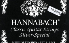 Corzi chitară clasică Hannabach Corzi chitara clasica Serie 815 Pt chitare cu 8/10 corzi / Medium tension Silver special A/5