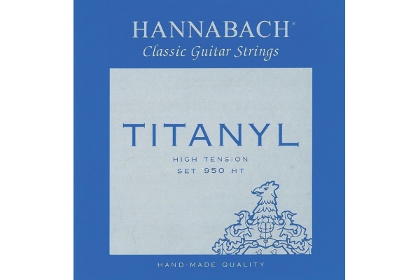 Corzi chitara clasica Serie 950 High tension Titanyl A5w
