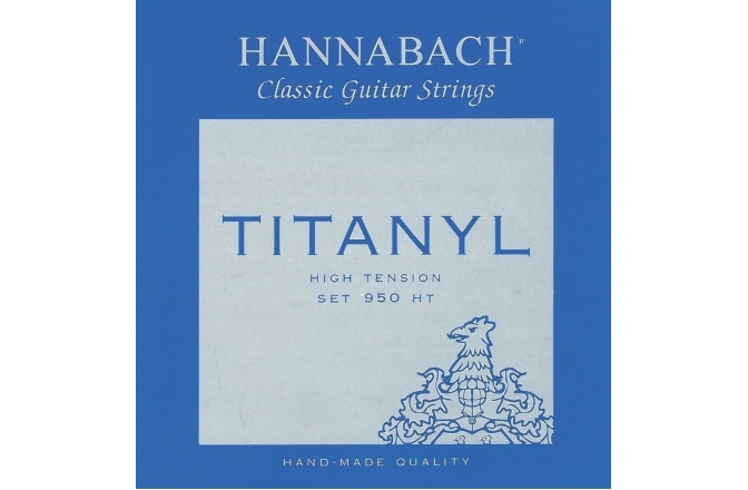 Corzi chitară clasică Hannabach Corzi chitara clasica Serie 950 High tension Titanyl A5w