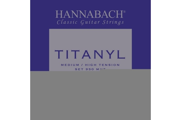 Corzi chitara clasica Serie 950 Medium/High Tension Titanyl A5w