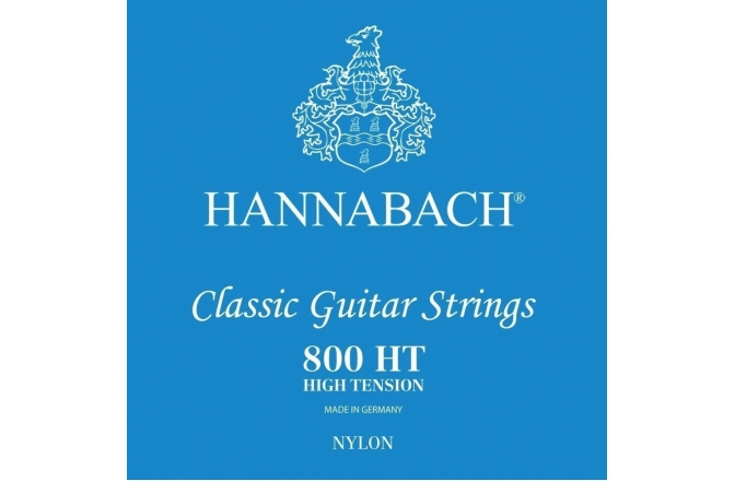 Corzi chitară clasică Hannabach Serie 800 HT Argintat Set 3 corzi