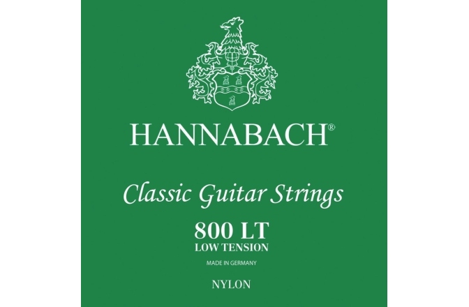 Corzi chitară clasică Hannabach Serie 800 LT Argintat Set 