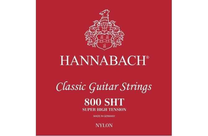 Corzi chitară clasică Hannabach Serie 800 SHT Argintat Set 3 corzi