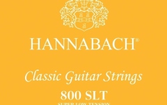 Corzi chitară clasică Hannabach Serie 800 SLT Argintat Set 3 corzi