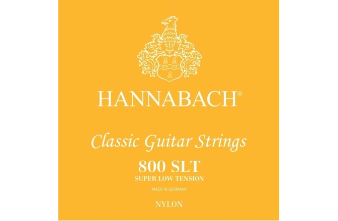 Corzi chitară clasică Hannabach Serie 800 SLT Argintat Set 3 corzi