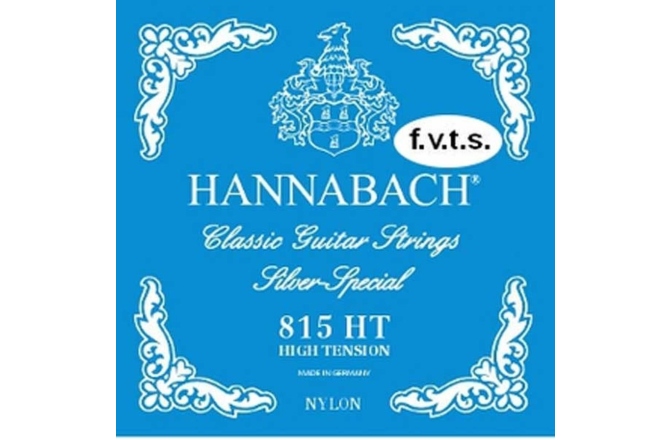 Corzi chitară clasică Hannabach Serie 815 F.V.T.S HT Silver Special Set 