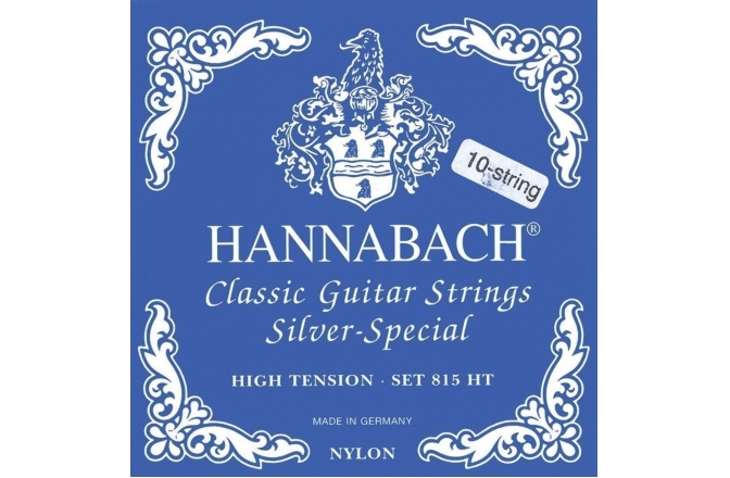 Corzi chitară clasică Hannabach Serie 815  HT Silver special Set 8/10 corzi