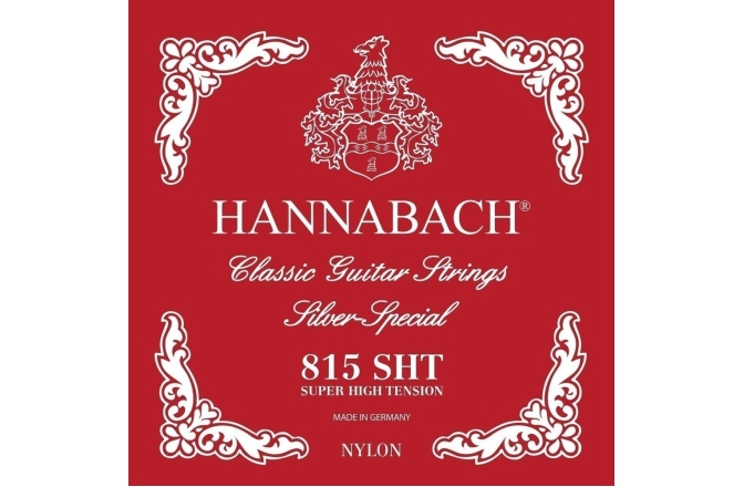 Corzi chitară clasică Hannabach Serie 815 SHT Silver special H/B2