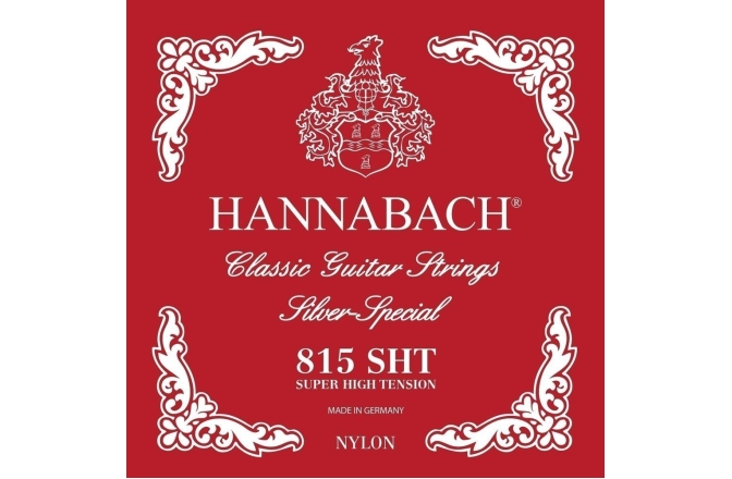 Corzi chitară clasică Hannabach Serie 815 SHT Silver special Set 