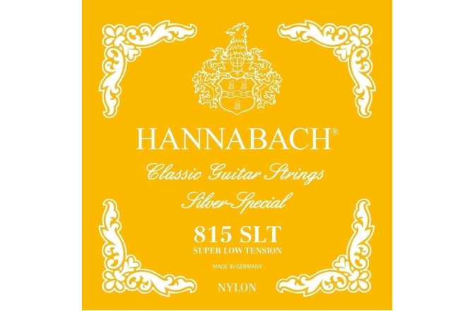 Corzi chitară clasică Hannabach Serie 815 SLT Silver special Set