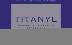 Corzi chitară clasică Hannabach Serie 950 MT/HT Titanyl Set corzi