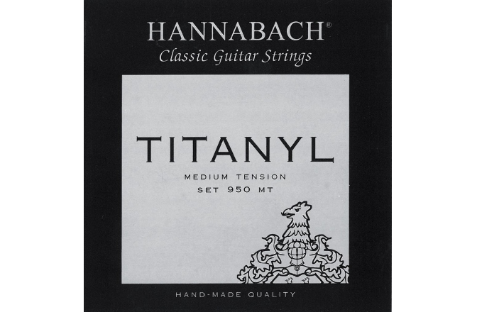 Corzi chitară clasică Hannabach Serie 950 MT Titanyl Set
