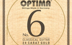 Corzi chitară clasică Optima Corzi chitara clasica No. 6 24 Karat Gold Satz Carbon Gold high