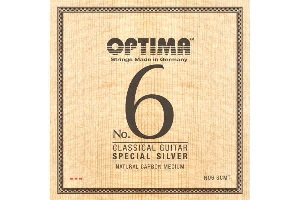 Corzi chitara clasica No. 6 Special Silver Satz Carbon medium