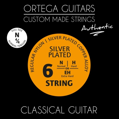 Ortega Authentic Classical Guitar Strings - Normal Tension