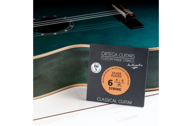 Corzi chitară clasică Ortega CMS "Authentic" for Classical Guitar - 4/4 Scale / Regular Nylon / Extra Hard Tension .029/.047