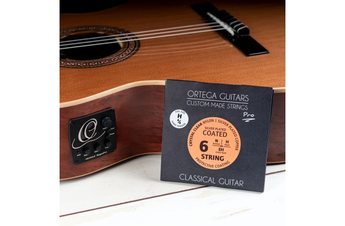 Corzi chitară clasică Ortega CMS Pro for Classical Guitar - 4/4 Scale / Crystal Nylon / Hard Tension .028/.044