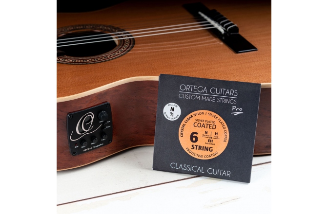 Corzi chitară clasică Ortega CMS "Pro" for Classical Guitar - 4/4 Scale / Crystal Nylon / Normal Tension .028/.043