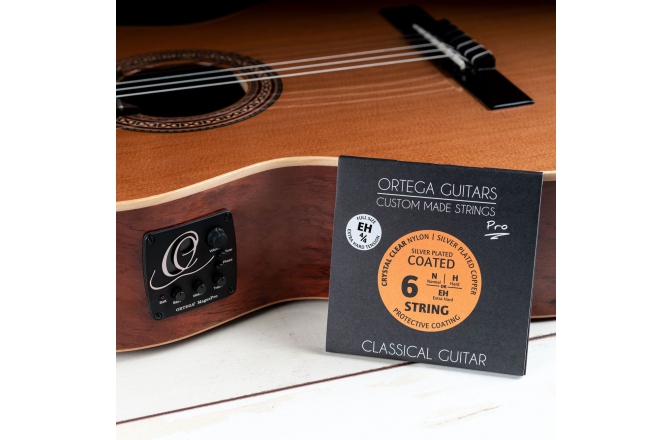 Corzi chitară clasică Ortega CMS"Pro" for Classical Guitar - 4/4 Scale / Crystal Nylon / Extra Hard Tension .029/.047