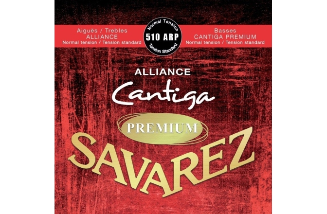 Corzi chitară clasică Savarez Alliance Cantiga Premium 510ARP Set normal