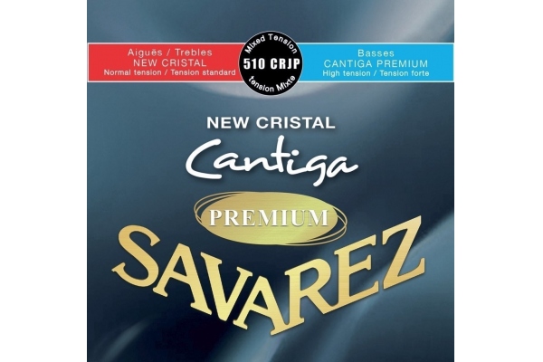 Corzi chitara clasica New Cristal Cantiga Premium Set mixed