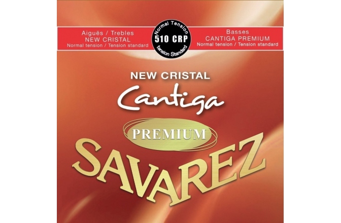 Corzi chitară clasică Savarez Corzi chitara clasica New Cristal Cantiga Premium Set normal