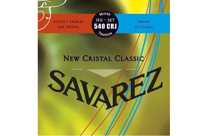 Corzi chitară clasică Savarez Corzi chitara clasica New Cristal Classic G3 high