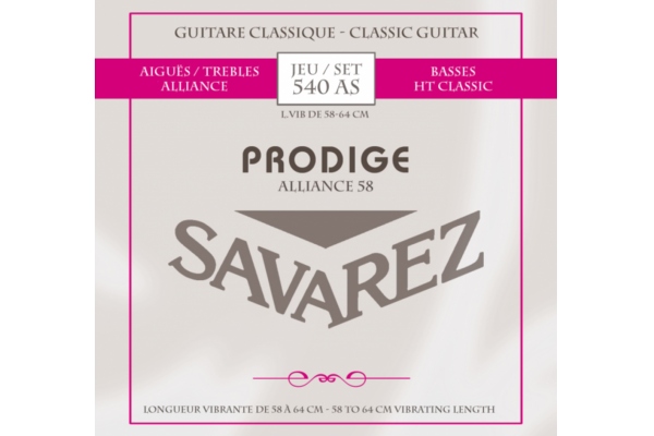 Corzi chitara clasica Prodige 38 1/8-3/4 3/4-7/8 Carbon
