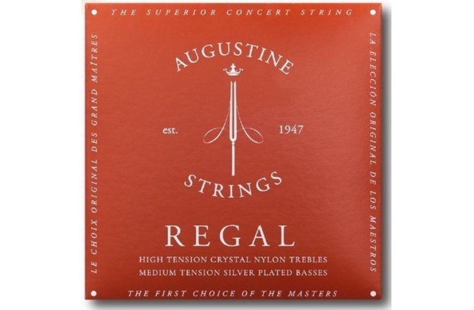 Corzi chitară clasică tensiune medie Augustine Regal Red Medium Tension