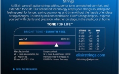 Corzi chitară electrică 7 corzi Elixir Nanoweb Electric 7- String Medium 12106