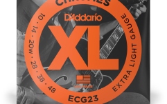 Corzi chitară electrică Daddario ECG23 Chromes Flat Wound Extra Light 10-48