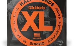 Corzi chitară electrică Daddario EHR310 Half Round Regular Light 10-46