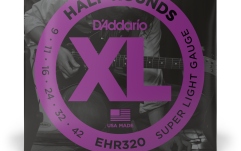 Corzi chitară electrică Daddario EHR320 Half Round Super Light 9-42