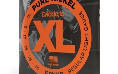 Corzi chitară electrică Daddario EPN110 Pure Nickel Regular Light 10-45