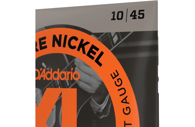 Corzi chitară electrică Daddario EPN110 Pure Nickel Regular Light 10-45