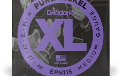 Corzi chitară electrică Daddario EPN115 Pure Nickel Blues/Jazz Rock 11-48