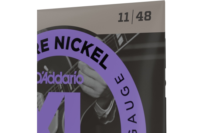 Corzi chitară electrică Daddario EPN115 Pure Nickel Blues/Jazz Rock 11-48