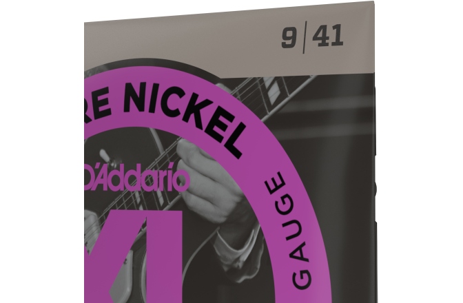 Corzi chitară electrică Daddario EPN120 Pure Nickel Super Light 09-41
