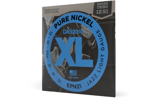 EPN21 Pure Nickel Jazz Light 12-52