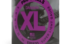 Corzi chitară electrică Daddario EPS520 ProSteels Super Light 09-42