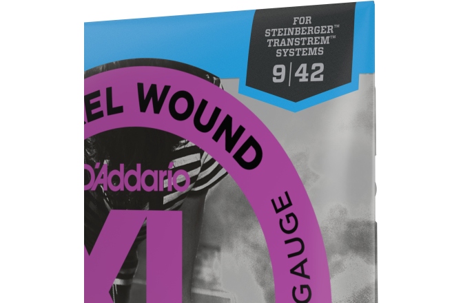 Corzi chitară electrică Daddario ESXL120 Nickel Wound Super Light Double Ball End 09-42