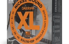 Corzi chitară electrică Daddario EXL110-10P Nickel Wound Regular Light 10-46