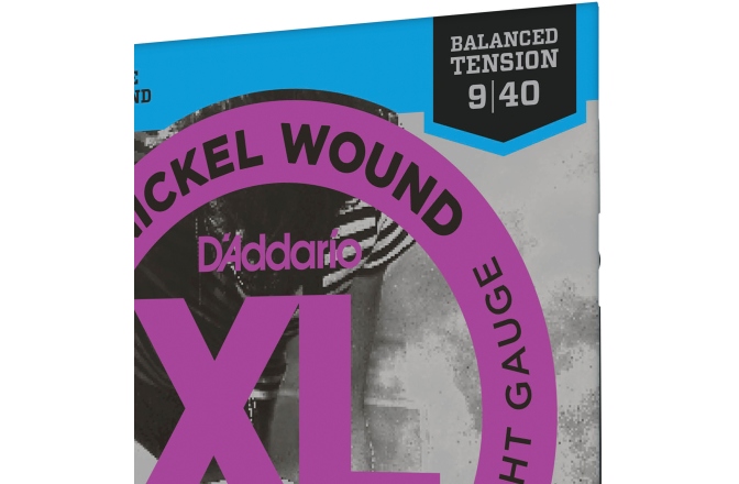 Corzi chitară electrică Daddario EXL120 Balanced Tension 09-40
