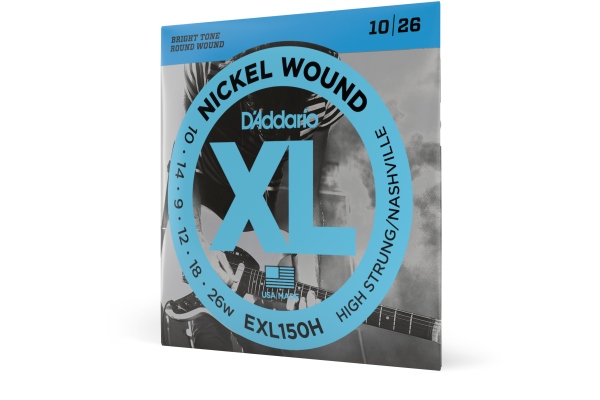 EXL150H Nickel Wound High-Strung/Nashville Tuning 10-26