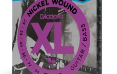 Corzi chitară electrică Daddario EXL156 Nickel Wound Electric Guitar/Bass Fender Nickel Wound Bass VI 24-84