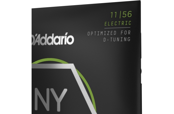 Corzi chitară electrică Daddario NYXL1156 Nickel Wound Medium Top / Extra-Heavy Bottom 11-56