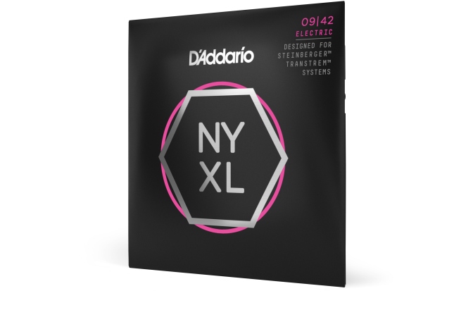 Corzi chitară electrică Daddario NYXLS0942 Nickel Wound Super Light Double Ball End 09-42