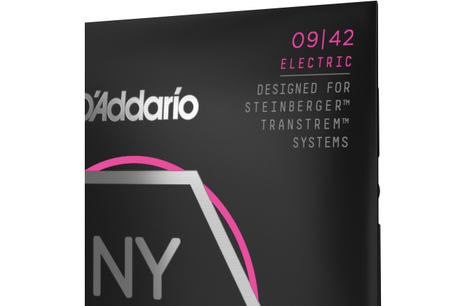 Corzi chitară electrică Daddario NYXLS0942 Nickel Wound Super Light Double Ball End 09-42