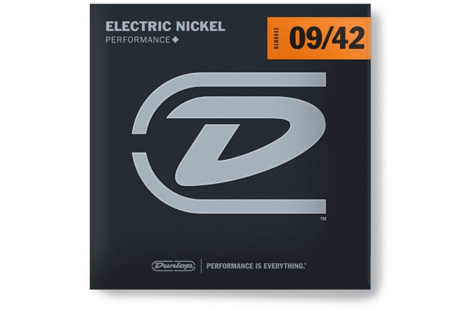 Corzi chitară electrică Dunlop Electric Nickel 09-42